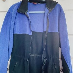 Blue and black jacket